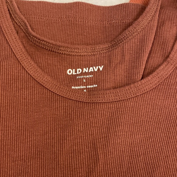 2 first layer tanks in shades of copper and brown from Old Navy - Picture 2 of 5